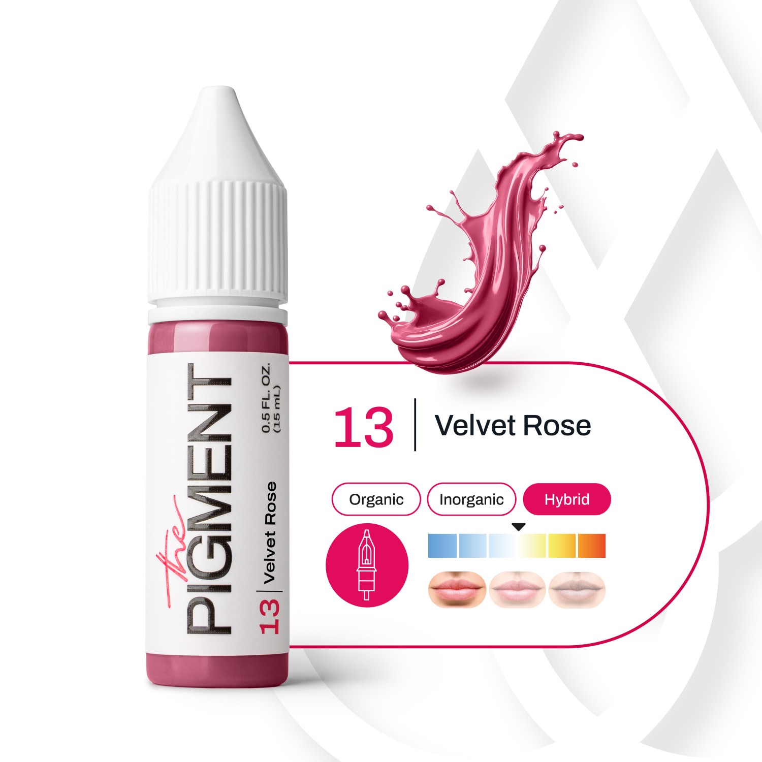 THE PIGMENT ტუჩის პიგმენტი Velvet Rose 15 მლ.